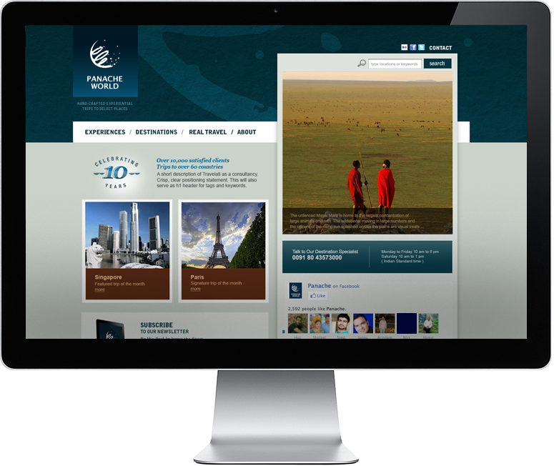 Website design